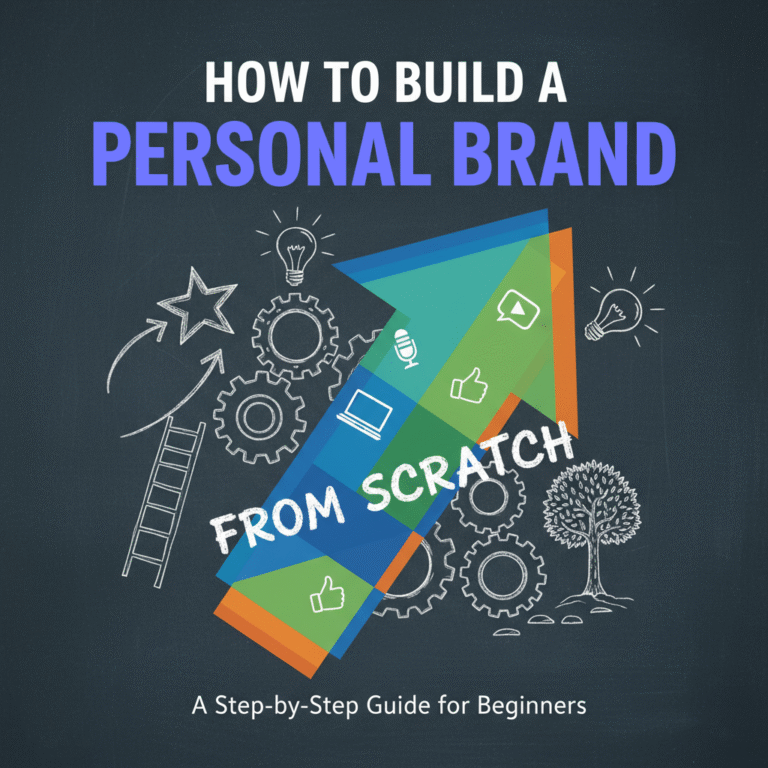 Cover image for the article “How to Build a Personal Brand from Scratch: A Step-by-Step Guide for Beginners