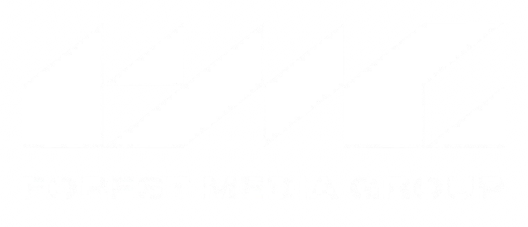 Forest Media Group logo – international media company